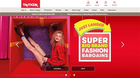 tk maxx online official site.